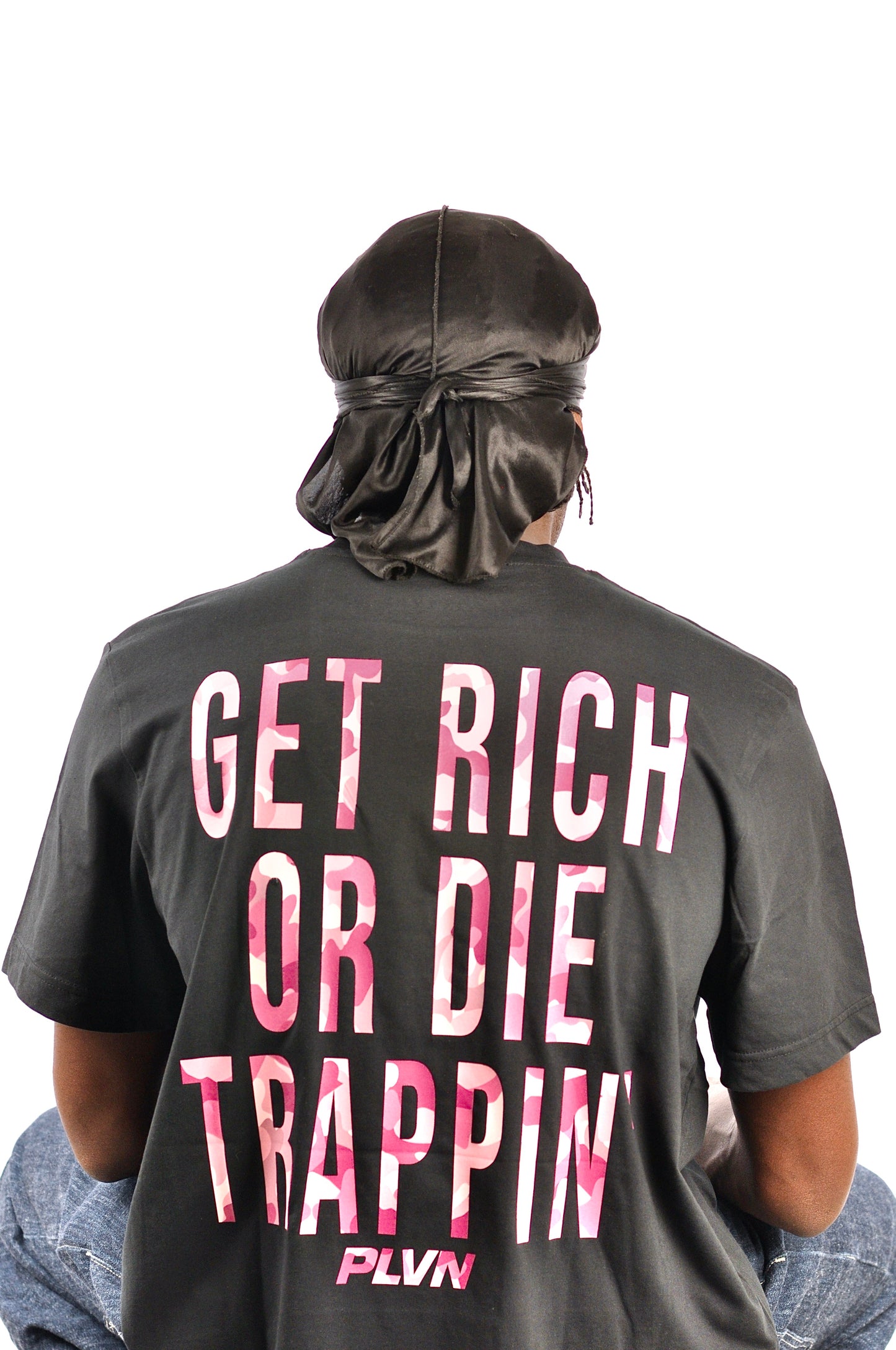 PLVN Die Trappin' Cropped T-Shirt